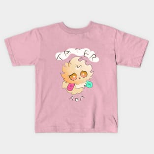 Tater tot the cat the cutest Kids T-Shirt